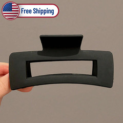 4PCS Large Square Hair Claw Clips Strong Hold Thick Long Curly Hair Accessories