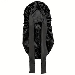 Women Silk Nightcap Suitable for All Hair Styles Large Long Satin Soft Hat for P