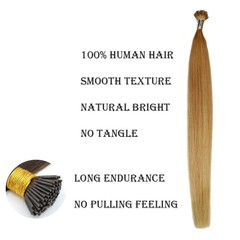 Cadenza Hair I Tip Human Hair Extensions Pre Bonded Cold Fusion Remy Hair 50 gm