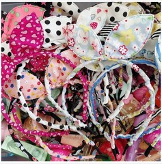 MASSIVE LOT (150 PCS) Hair Accessories Headbands Lipgloss Balm Tint Blush Party