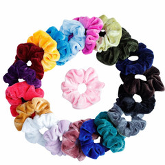 30pc Hair Scrunchies Velvet Elastics Bands Ties Scrunchy Bands Ties Rope New