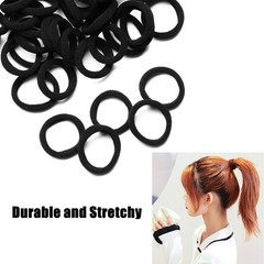 200 Pcs Mini Seamless Colorful Hair Ties Soft Elastics Ponytail Holders