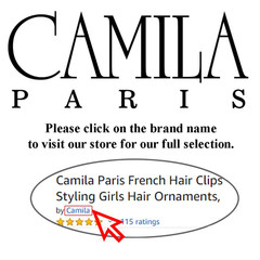 Paris NV124 French Hair Clip for Women, Small 1 Piece Tortoise Girls Hair Claw C