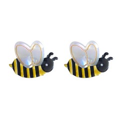 Novelty Mini Flying Bee Hair Clips,Funny Acetate 1 Count (Pack of 2),