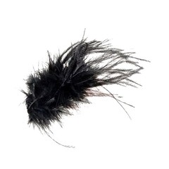 Lightweight Feathered Hair Clip Accessory Adds A Touch Of Whimsy To Any Outfit