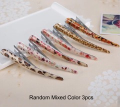 3PCS Large Filigree Alligator Beak Duck Pelican Hair Clip Claw Jaw Concord Clip