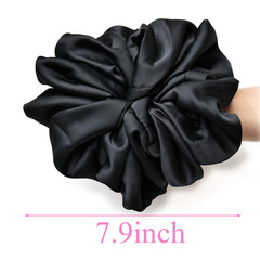 Oversized Satin Scrunchies for Women – 2 Pack Extra Large Hair Ties Accessories,