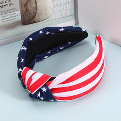 American Flag Headbands for Women Girls Patriotic Independence Day 4th of July H