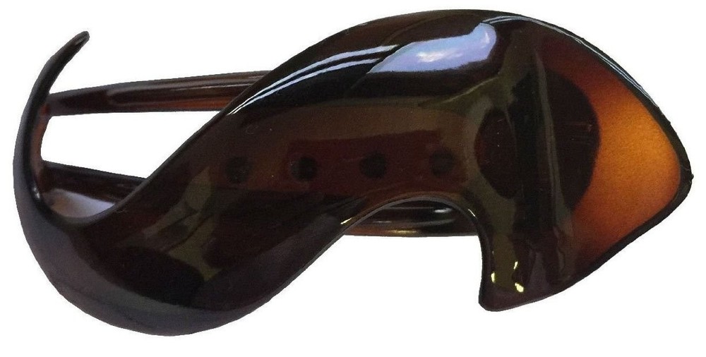 Parcelona French Crochet 3 ¼” Tortoise Shell 1 Count (Pack of 1), Brown