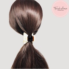 French Amie Big Fat Handmade Cellulose Acetate Small Jaw Hair Claw for Women and
