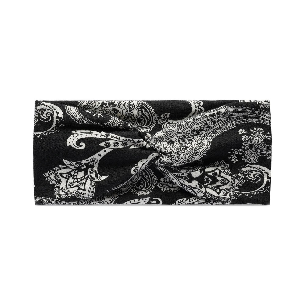 Vintage Cross Turban Hair Band Bohemian Print Bandana Headband Hair Accessories