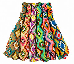 6 PCS Women’s Bohemian Aztec Print Knotted Headbands Tribal Stretch Head Wraps