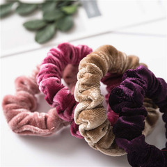 10 Pcs Hair Ties Velvet Scrunchies, Elastic Flannelette Hair Bands Scrunchy Hair