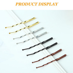 100Pcs Bobby Pins Blonde Hair Pins Kit for Women Girls Kids Premium Wavy Blonde