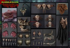 AXYTOYS Dinosaur Battlefield Carnivorous Tribe King Tyrannosaurus Rex IN STOCK