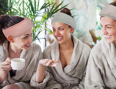 4 Pack Spa Facial Headband Makeup Hair Wrap Adjustable Hair Band Soft Towel Head