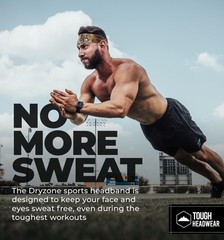 Tough Outfitters Headband Men Sports Performance Athletic Cycling Running