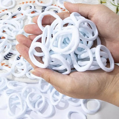 200PCS Nylon Hair Ties Bands Ponytail Holders Hair Accessories for Women Girls