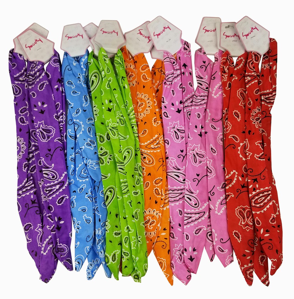12 Bunny Rabbit Ear Wire Headbands for Women Girls Head wrap Hairbands [Sweety]