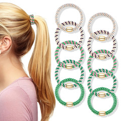 Hair Ties No Damage – 10PCS Ponytail Holders – 1 Count (Pack of 10) 13.Green