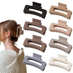 Ivyu Hair Clip for Women Thick Thin – 8 8 Count (Pack of 1), Multicolor