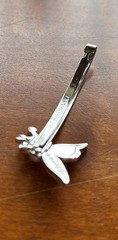 SWAROVSKI Disney Green Tinker Bell Crystal Hair Barrette Clip – 2.5 Inch Clip