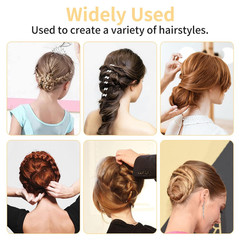 U Shaped Hair Pins, 200 Count for Women Lady Girls Bobby Pins French Historical