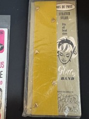 Vintage Set Of 2 Soft Stretch Nylon Headbands NOS Goody Better Wear