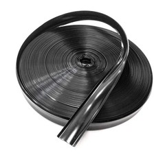QPN Black Vinyl 5/8″ Insert Molding Trim Screw Cover RV Camper 35 ft,
