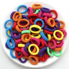 200 PCS Elastic Hair Ties Band Rope Ponytail Scrunchies Hair Holder for Girls
