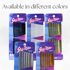 Sta-Rite White Bobby Pins – 60 count