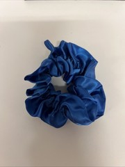 Scrunchie Lot 10 Mixed Fabric Velvet Satin Metallic Hair Accessories