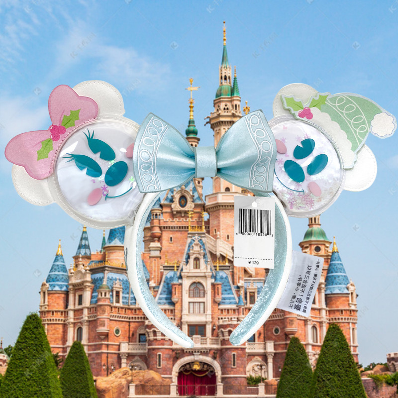 Pastel Snowman NEW Ears Disney`Park Loungefly Minnie Ears Headband Mickey Minnie