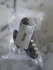 NWT $32 Johnny Was Sanya glossy Purple Floral 2.25 x 4.8″ Hair Clip new