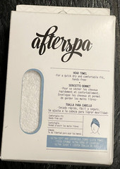 AfterSpa Head Towel – Quick Dry Hands Free NEW Machine Washable