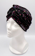 Nike Womens Printed Head Wrap Women’s OSFM Black/Active Pink/White