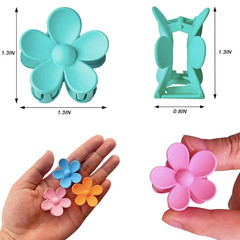12 Pcs Colorful Mini Hair Claw Small Hair Clips for Women Kids Girls, 1.37 Inch