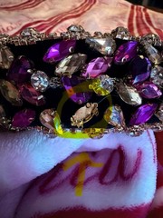 Hand Made Velvet Blingy Headband