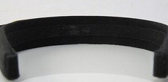 Auth SALVATORE FERRAGAMO Vara Black Head Band Hair Accessory #49847B