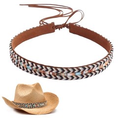 EIiegh Cowboy Hat Bands for Women，Cowboy Hat Bands for Men，Western Hat Band f…
