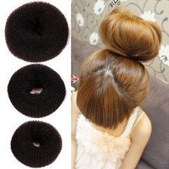 Hot Bun Wraps Black Brown Blonde Large Hair Bun Donut Hair Accessories