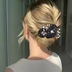 Big Camellia Flower Bun Makers – Hair Twister Accessories – Flexible