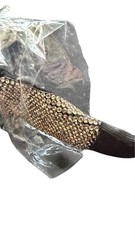Beaded Rhinestone Headbands Gold Brown Green Fabric Women’s Hair Accessories