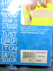 Hair Wear Pop Clip-In Color Strips 100% Fine Human Hair 16″ 6 Sealed Packages