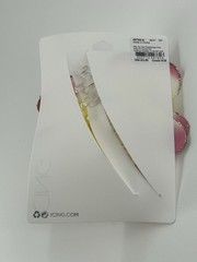NEW ICING Claires Tropical Pink Yellow Flower Clip Womens Hair Accessory