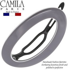 Camila Paris French Hair Barrette Clip for Women, Handmade, Metal-Free Closure