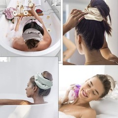 Oversize Hair Drying Towel Scrunchie for Women Makeup Washing Mask Spa Shower