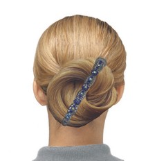 Crystal Duckbill Beakclips Narrow Ushape Underclip Thick or Thin Hair NM86110-3U
