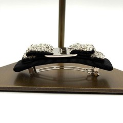 Salvatore Ferragamo Barrette with Vara Ribbon, Jewels, and Logo