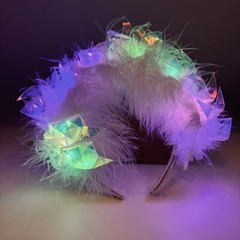 CAKURE Light Up Headband Solid/Flashing/Running Party Favor/Girls Night Out